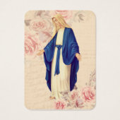 Carte commémorative de prière funéraire catholique (Devant)