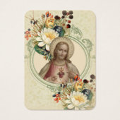 Carte commémorative de prière funéraire de Jésus r (Devant)