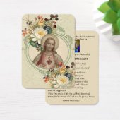 Carte commémorative de prière funéraire de Jésus r (Bureau)