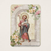 Carte commémorative de prières funéraires de l'Enf (Devant)