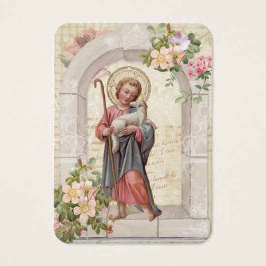 Carte commémorative de prières funéraires de l'Enf (Devant)