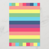 Carte commémorative de trot du Labrador jaune (Dos)