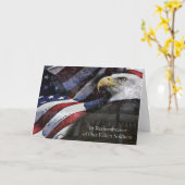 Carte commémorative du jour commémoratif (Fleur jaune)