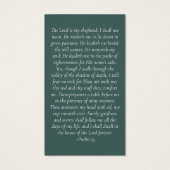 Carte commémorative Forever in Our Hearts (Dos)