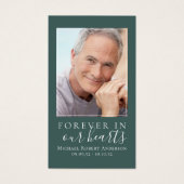 Carte commémorative Forever in Our Hearts (Devant)