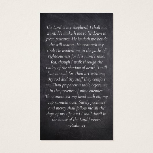 Carte commémorative Forever in Our Hearts (Dos)