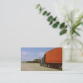 Carte commémorative funèbre de chauffeur de camion (Debout devant)