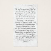 Carte commémorative Marble Forever dans nos coeurs (Dos)