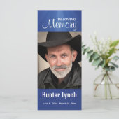 Carte commémorative modifiable des rayons de la lu (Debout devant)