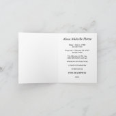 carte commémorative (noir) (Intérieur)