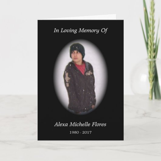 carte commémorative (noir) (Devant)