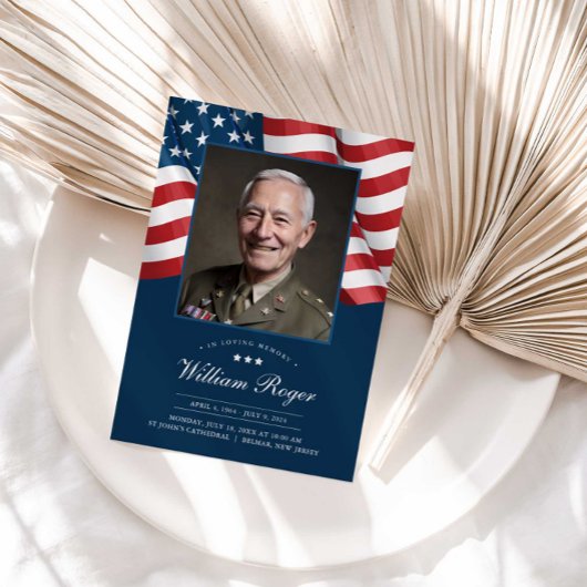 Carte commémorative patriotique