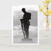 Carte commémorative Penpont World War 1 (Fleur jaune)