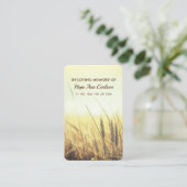 Carte commémorative Psaume 23 Bible Verse (Debout devant)