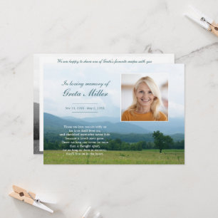 Carte commémorative Smoky Mountains