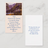 Carte commémorative Sympathy Picture Remembrance C (Devant / Derrière)