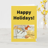 Carte Commencer à ressembler beaucoup à Isthme-Noël (Fleur jaune)