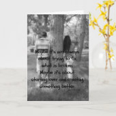 Carte Commencer et pardonner le passé (Fleur jaune)