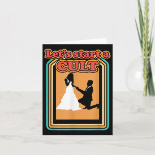 Carte Commençons à culter Marié Mariage marié marié