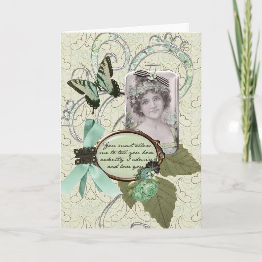 Carte Comment ardent je t'aime ! (Devant)