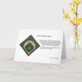 Carte Comment décomposer un bébé (Fleur jaune)