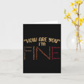 Carte Comment Es-Tu Im Fine Citation Motivationnelle (Fleur jaune)