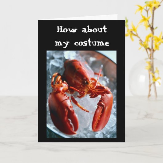 CARTE COMMENT ET MON COSTUME=HALLOWEEN (Fleur jaune)