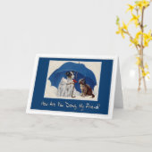 Carte comment fais-tu mon ami ? (Fleur jaune)