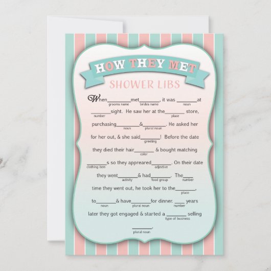 Carte Comment Ils Ont Rencontré Les Lèvres De Douche Drô (Devant)