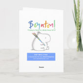 Carte COMMENT JE SENS VRAIMENT Boynton (Dos)