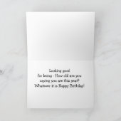 CARTE COMMENT L'ÂGE EST-IL DE DIRE QUE VOUS ÊTES AMIE CE (Intérieur)