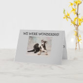 Carte COMMENT LE FAIS-TU ? "40e ANNIVERSAIRE" (Fleur jaune)