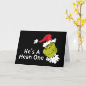 Carte Comment le Grinch a volé Noël | C'est un vilain bo (Fleur jaune)