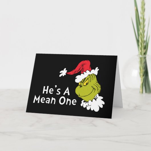 Carte Comment le Grinch a volé Noël | C'est un vilain bo (Devant)