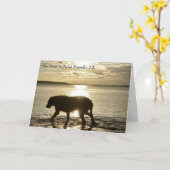 Carte Comment les chiens ont inspiré St Patrick (Fleur jaune)