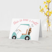 Carte Comment rouler (Fleur jaune)