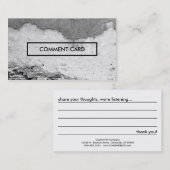 carte commentaire mur de la ville (Devant / Derrière)