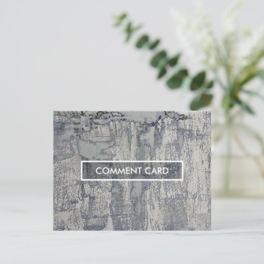 carte commentaire texture croustillante (Debout devant)