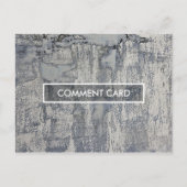carte commentaire texture croustillante (Devant)
