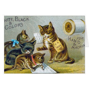 Carte commerciale de fil, 1880