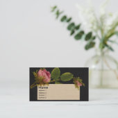 Carte commerciale victorienne de rose moussu de (Debout devant)