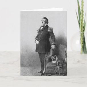 Carte Commodore Matthew Calbraith Perry