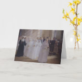 Carte Communion solennelle (Fleur jaune)