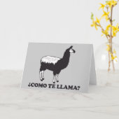 Carte Como Te Llama (Fleur jaune)