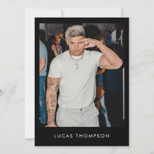 Carte Comp Acteur Homme Influenceur 5 Photo Code Q