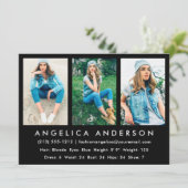 Carte Comp Acteur Modèle 3 - Vide photo (Debout devant)