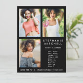 Carte Comp Acteur Modèle 3 - Vide photo (Debout devant)