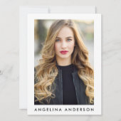 Carte Comp Acteur Modèle - 4 Photo Retour (Devant)