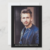 Carte Comp Acteur Modèle Carte Zed 7 Photo 5.5x7.5 (Devant)