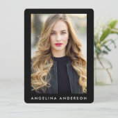 Carte Comp Acteur Modèle noir - 4 Photo Retour R (Debout devant)